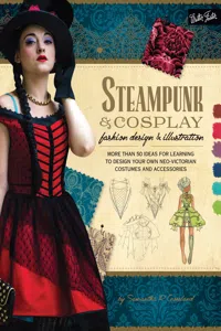 Steampunk & Cosplay Fashion Design & Illustration_cover