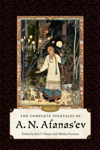 The Complete Folktales of A. N. Afanas'ev, Volume III_cover