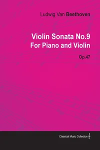 Violin Sonata - No. 9 - Op. 47 - For Piano and Violin_cover