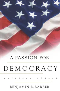 A Passion for Democracy_cover