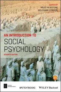 An Introduction to Social Psychology_cover