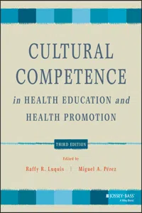 Cultural Competence in Health Education and Health Promotion_cover