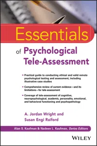 Essentials of Psychological Tele-Assessment_cover