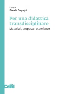 Per una didattica transdisciplinare_cover