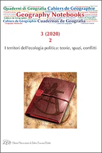 Geography Notebooks. Vol 3, No 2.The Territories of Political Ecology: Theories, Spaces, Conflicts_cover