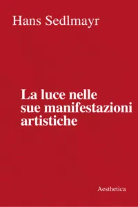 La luce nelle sue manifestazioni artistiche_cover