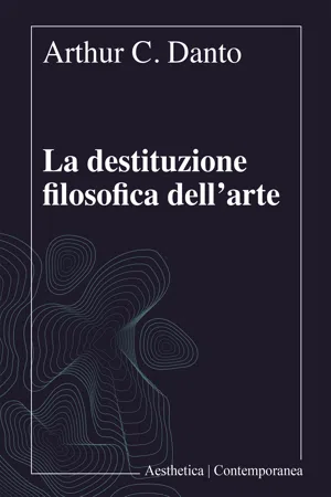 La destituzione filosofica dell'arte