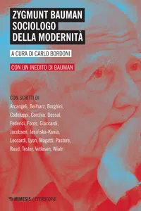 Zygmunt Bauman sociologo della modernità_cover