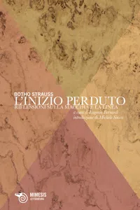 L'inizio perduto_cover