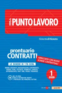 Il Punto Lavoro 1/2020 - Prontuario Contratti con CD Rom_cover