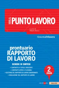 Il Punto Lavoro 2/2020 - Prontuario del Rapporto di Lavoro_cover