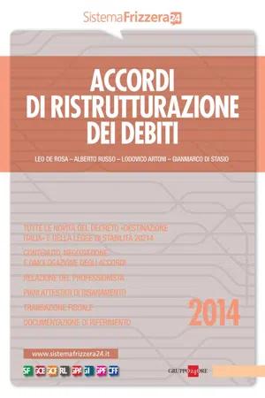 Accordi di ristrutturazione dei debiti 2014