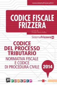 Codice del processo tributario 2014_cover