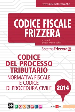 Codice del processo tributario 2014