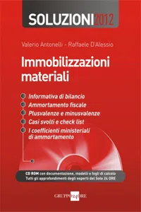 Immobilizzazioni materiali - Soluzioni 2012_cover