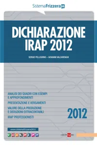 Dichiarazione Irap 2012_cover