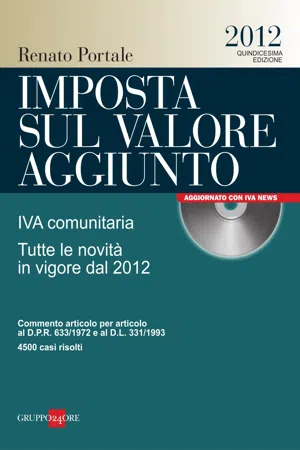 Imposta sul valore aggiunto 2012