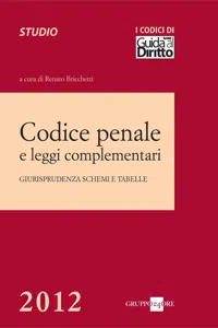 Codice penale e leggi complementari 2012_cover