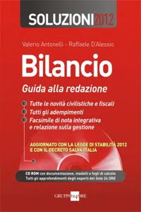 Bilancio - Soluzioni 2012_cover