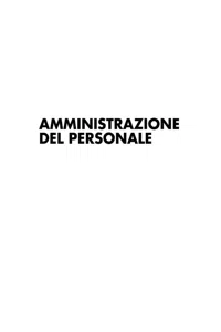 Amministrazione del personale 2012_cover