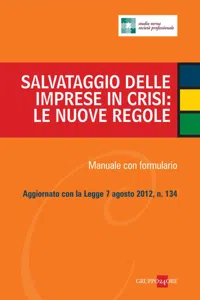 Salvataggio delle imprese in crisi: le nuove regole_cover