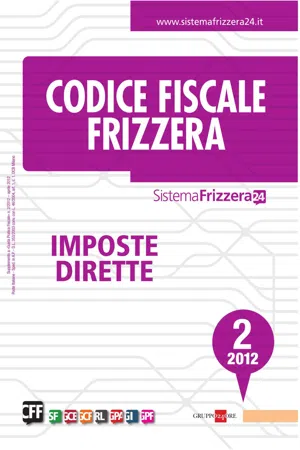 Codice fiscale Frizzera - Imposte dirette