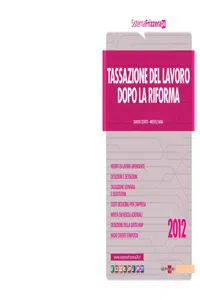 tassazione del lavoro dopo la riforma_cover