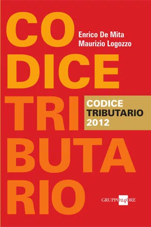 Codice tributario 2012