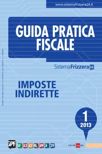 Guida pratica fiscale imposte indirette 1/2013_cover