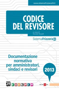 Codice del revisore 2013_cover