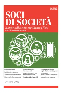 Soci di società - Rapporto di lavoro, previdenza e fisco_cover