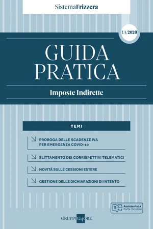 Guida Pratica Imposte Indirette 1A/2020