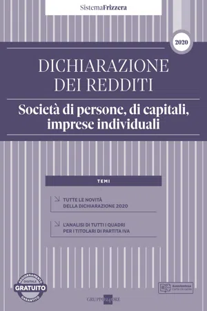 Dichiarazione dei redditi 2020 - Società di persone, di capitali, imprese individuali 2020