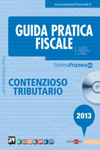 Guida pratica fiscale Contenzioso Tributario 2013_cover