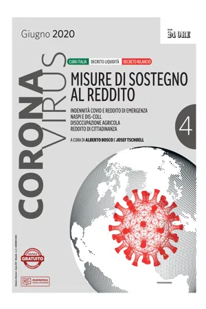 CORONAVIRUS. Misure di sostegno al reddito