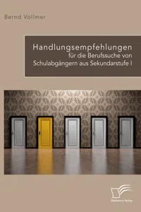 Handlungsempfehlungen für die Berufssuche von Schulabgängern aus Sekundarstufe I_cover