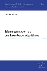 Telefonreanimation nach dem Luxemburger Algorithmus_cover