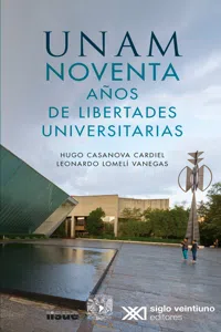 UNAM noventa años de libertades universitarias_cover