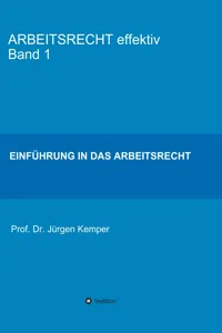 ARBEITSRECHT effektiv Band 1_cover