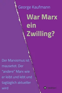 War Marx ein Zwilling?_cover