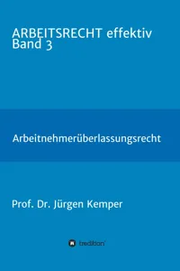 ARBEITSRECHT effektiv Band 3_cover