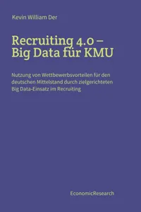 Recruiting 4.0 - Big Data für KMU_cover