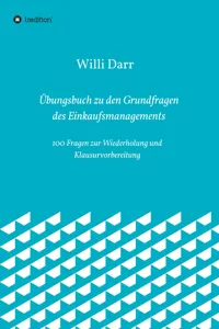 Übungsbuch zu den Grundfragen des Einkaufsmanagements_cover