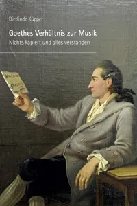 Goethes Verhältnis zur Musik_cover