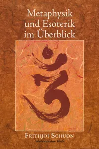 Metaphysik und Esoterik im Überblick_cover