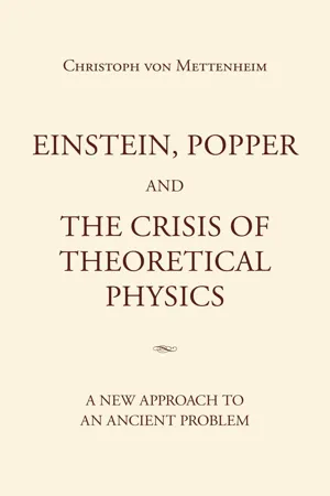 Einstein, Popper and the Crisis  of theoretical Physics