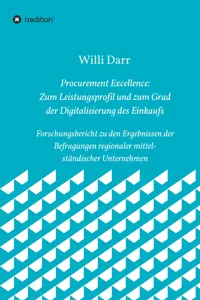 Procurement Excellence: Zum Leistungsprofil und zum Grad der Digitalisierung des Einkaufs_cover