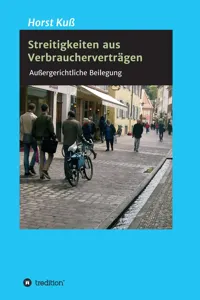 Streitigkeiten aus Verbraucherverträgen_cover