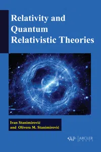 Relativity and quantum relativistic theories_cover