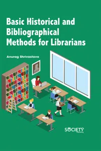 Basic Historical and Bibliographical Methods for Librarians_cover